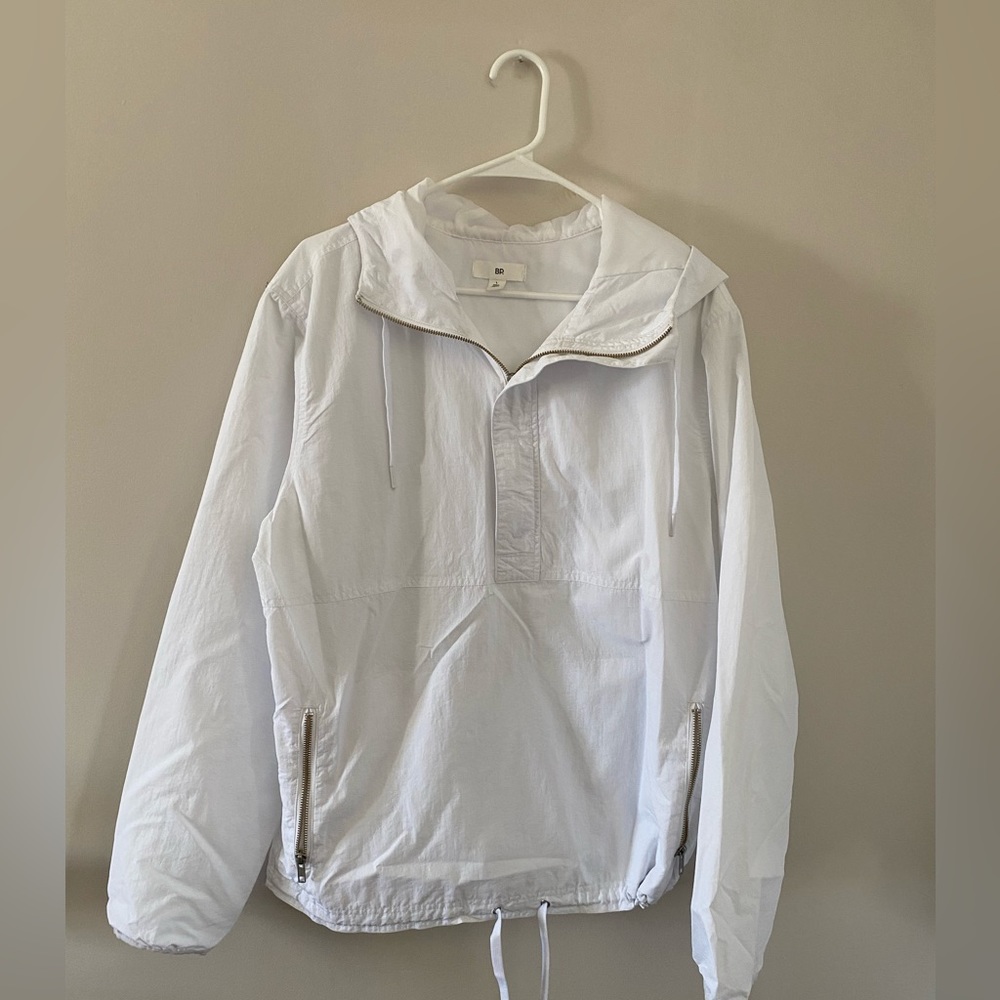 Mens BP white Windbreaker